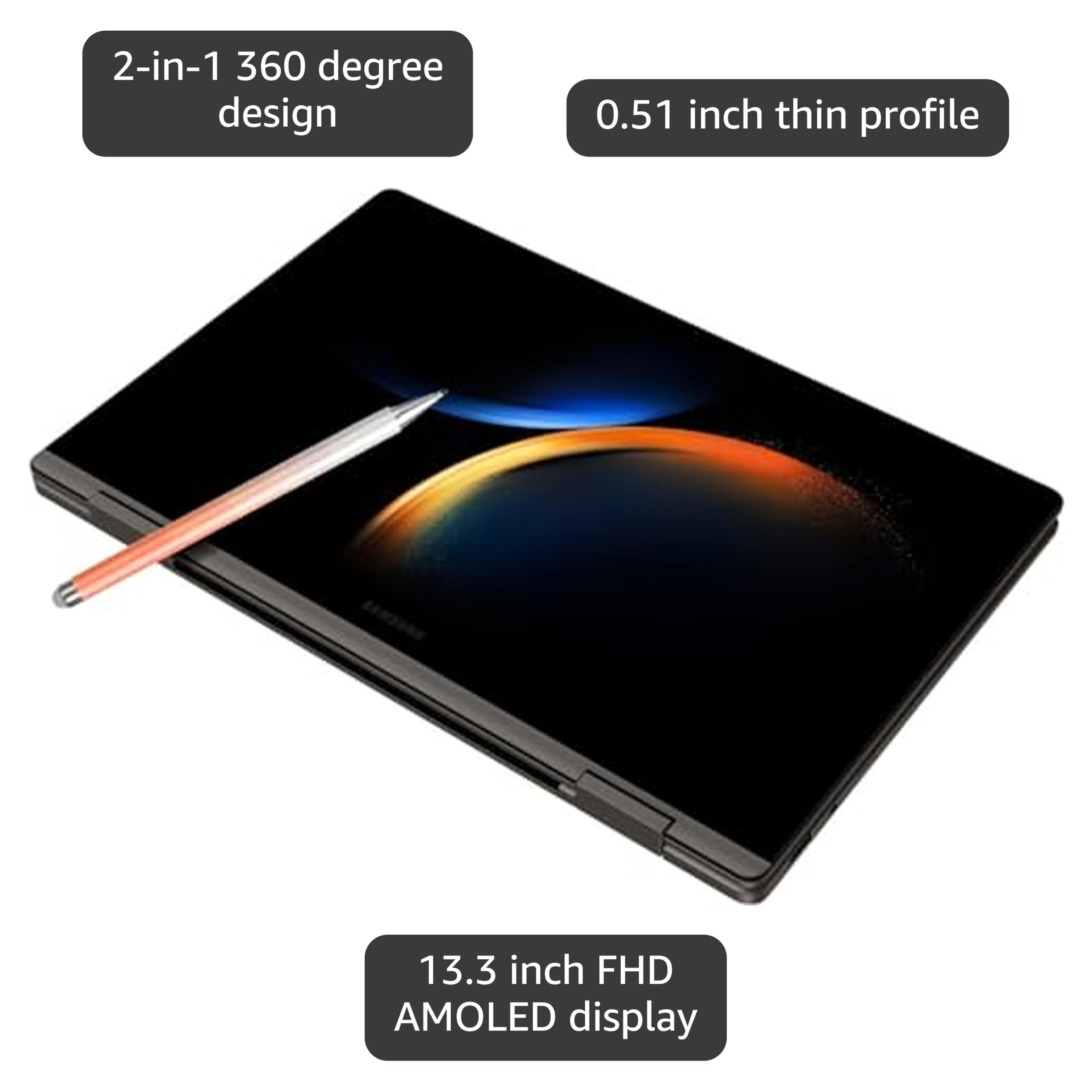 Windowsノート本体 Samsung Galaxy Book4 Pro 360 Amazon.com: SAMSUNG Galaxy Book4 Pro 360 2-in-1 16
